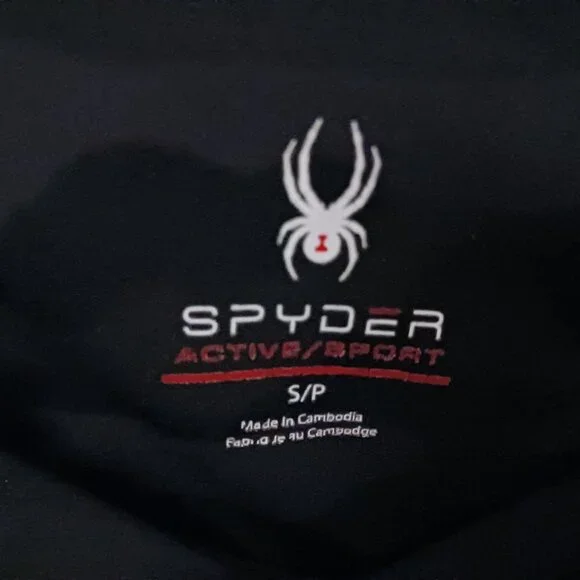 Spyder Full Length Camo Leggings with Side Pockets Women's Size S/P - Picture 3 of 4